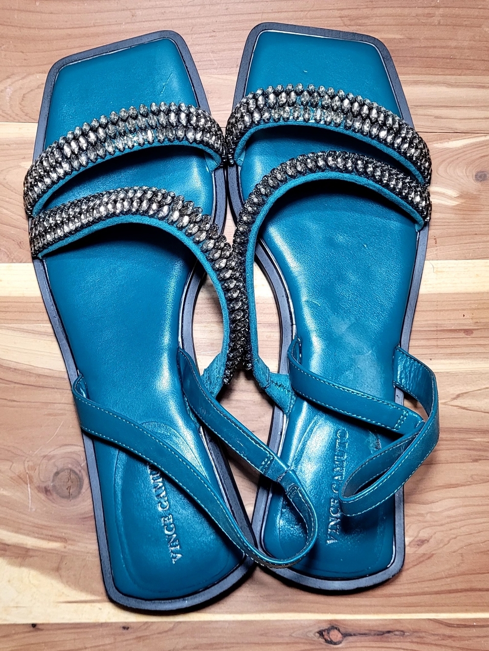 Vince Camuto Prizza Strappy Sandals 11M/42 1/2 - Picture 10 of 16